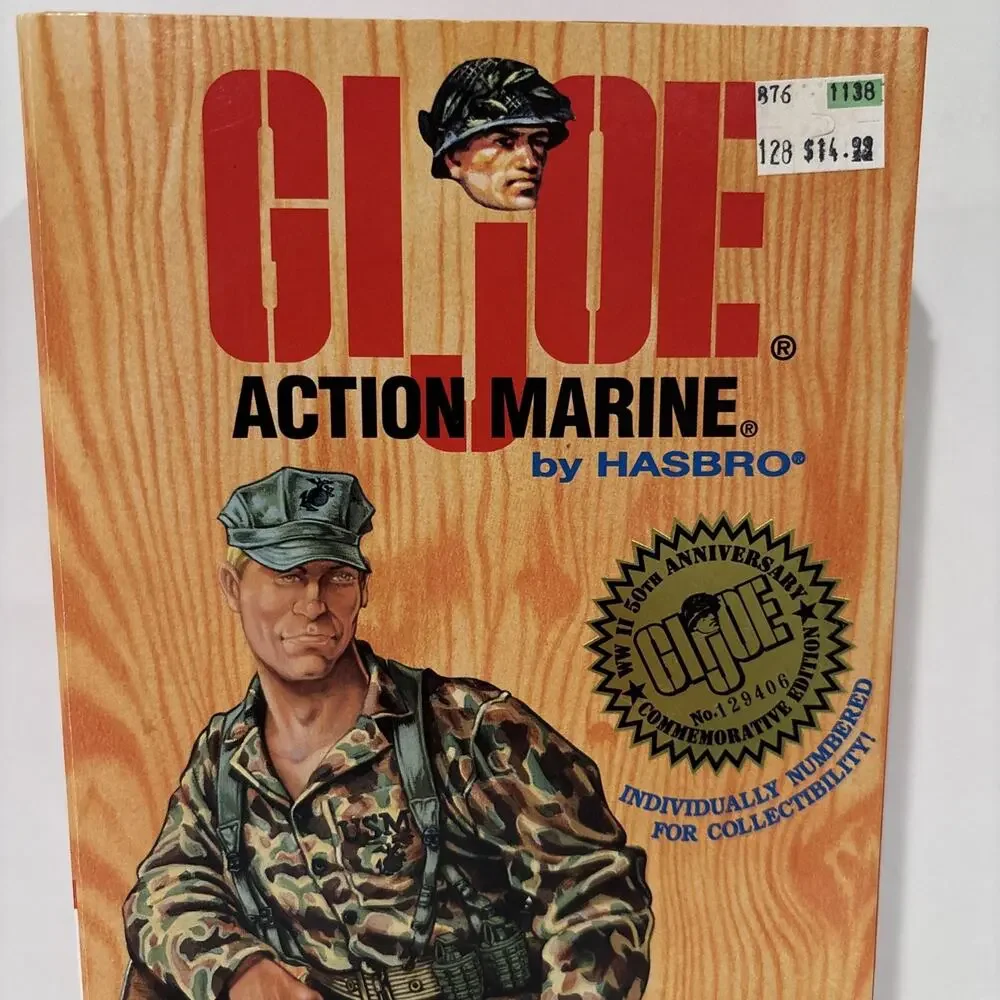 Vintage 1995 GI Joe Action Marine WWII 50th Anniversary Commemorative Edit. NIB